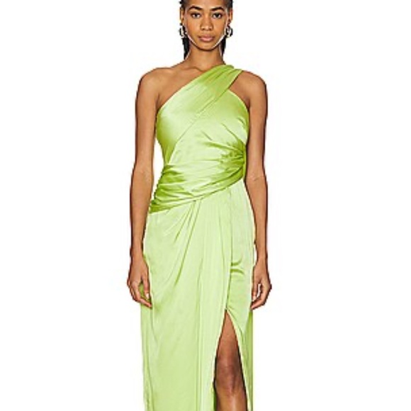 Yaura Dresses & Skirts - YAURA Eden Dress in Lime